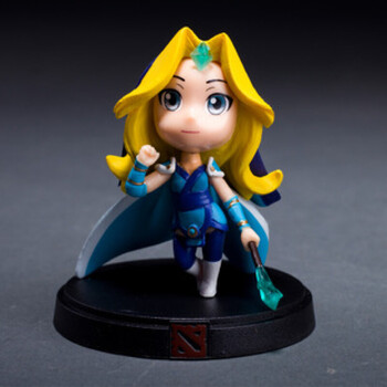 周边刀塔dota2q版英雄公仔肉山火女屠夫车载赏金生日礼物模型1冰女