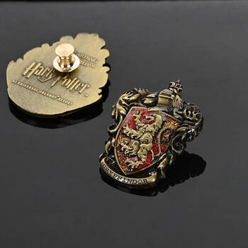 哈利波特周边学院风徽章格兰芬多胸针立体标志动漫合金高品质