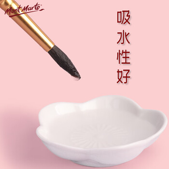 【全网低价】蒙玛特(Mont Marte)5支装水彩画笔 水粉笔儿童绘画笔勾线笔学生美术颜料笔 初学马毛画画排笔套装BMHS0027美术写生