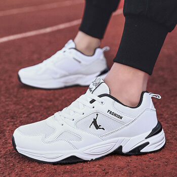 中国专卖广东广州惠州青少年学生运动鞋网面透气休闲跑步鞋鞋子品牌前