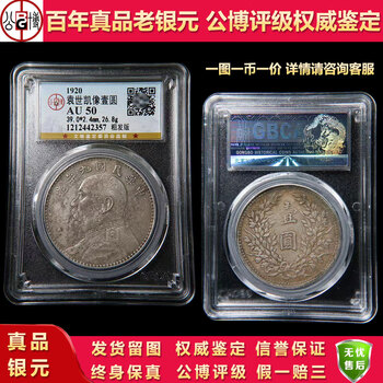 巨尊藏品——中华民国九年造袁像银元