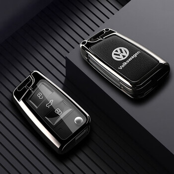 率扬适用大众高尔夫7钥匙套途铠tcross保护壳汽车扣途安钥匙包高档男