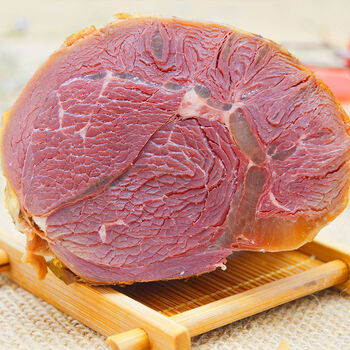 腊牛肉袋装陕西特产西安回民街真空装熟食卤牛肉五香味 酱牛肉400g/盒