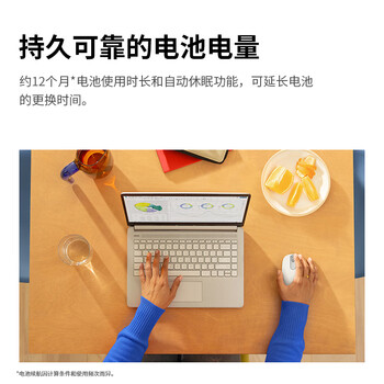 罗技（Logitech）M196 无线蓝牙鼠标 办公鼠标 笔记本商务办公家用 小巧便携 对称手型 玫瑰粉