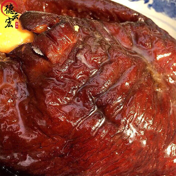 正宗扎佐酸菜蹄髈贵州蹄膀特色特产火锅小吃卤肘子猪脚2500g左右