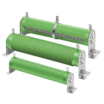 诺然 线绕电阻器 RXG20波纹线绕电阻器制动电阻负载变频器放电可调电阻 500W备注阻值
