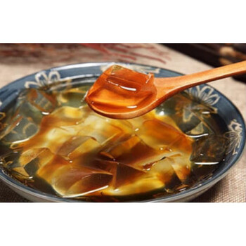 木莲豆腐即食祖名木莲冻冰爽木涟白凉粉专用果冻粉食用 白凉粉5盒 黑