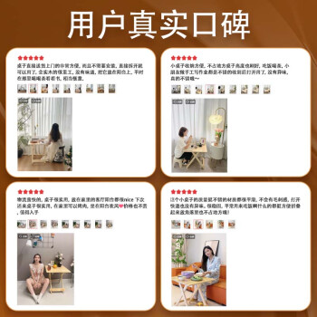小匠材折叠桌实木餐桌小户型家用折叠餐桌户外折叠桌摆摊桌子出租房圆70