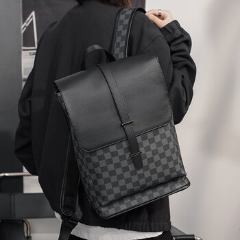 rsuzz潮流学生书包双肩包电脑包男潮牌男士背包休闲时尚旅行包rsu587