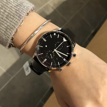 皮带黑色表盘ar0397【图片 价格 品牌 报价】-京东