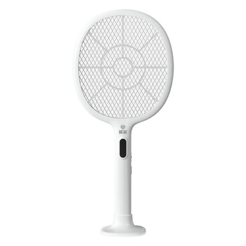榄菊电蚊拍充电式带底座家用强力灭蚊灯拍两用灭蚊器基孔肯雅热灭蚊拍