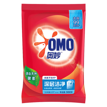 奥妙（OMO） 除菌除螨洗衣粉 3.5kg+奥妙深层洁净洗衣粉500G 温和不伤手