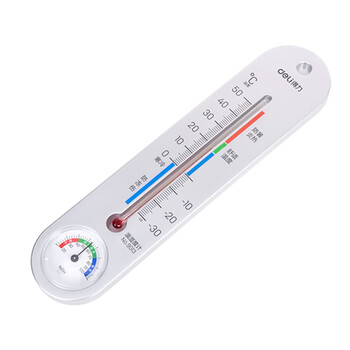 得力(deli)经典挂壁式室内温度计 个性化提示温湿度计老人婴儿儿童礼物生日礼品 办公用品 得力(deli)经典挂壁式室内温度计 个性化提示温湿度计老人婴儿儿童礼物生日礼品 办公用品