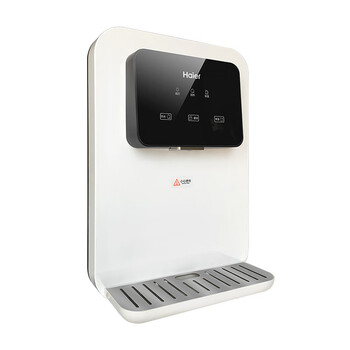 海尔（Haier）壁挂管线机 550W即热即饮 3L内胆 热水常温双温 触控大屏童锁多重防干烧 HLGR03 白色