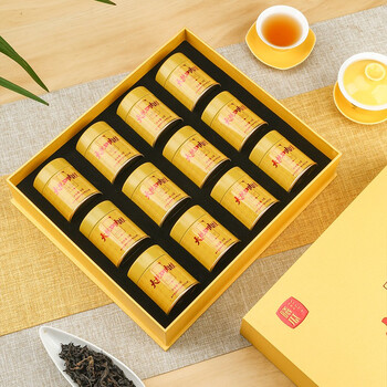 曦瓜乌龙茶武夷岩茶正岩大坑口肉桂特级96g中火礼盒装 曦瓜乌龙茶武夷岩茶正岩大坑口肉桂特级96g中火礼盒装