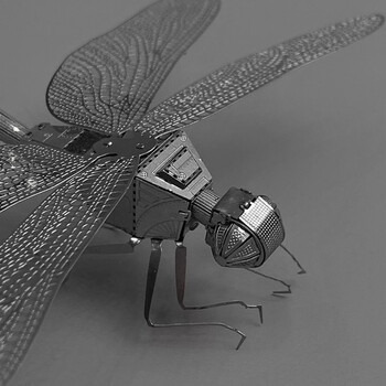 机械蜻蜓土星文化机械蜻蜓摆件咱们一起组装个蜻蜓玩3d立体组装金属