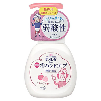 花王(KAO)泡沫洗手液儿童240ml 婴儿宝宝洗手液原装进口 水果香 花王(KAO)泡沫洗手液儿童240ml 婴儿宝宝洗手液原装进口 水果香