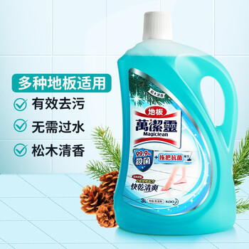 花王（KAO）地板清洁剂松木清香3L 原装进口木地板大理石地板净 瓷砖地板水