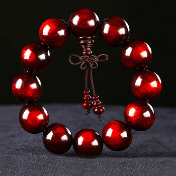 时尚饰品 手链/脚链 榄茵艺 小叶紫檀手串2.