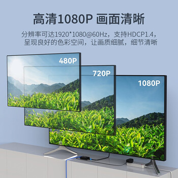 迈拓维矩（MT-viki）HDMI延长器50米 hdmi转RJ45单网线网络传输信号放大器 MT-ED04