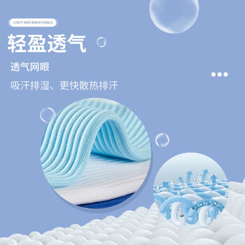 维克利奥（VICLeO）足球袜中筒袜男女成人儿童比赛加厚防滑毛巾底运动袜6803-3彩蓝S
