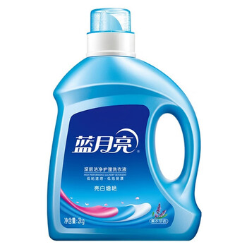 蓝月亮 洗衣液/清洗剂 亮白增艳洗衣组合套装 2kg亮白洗衣液-薰*2