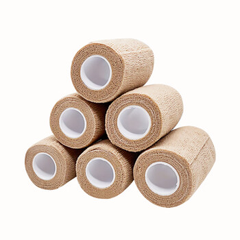 驰动弹力自粘绷带护手指拳击绑腿绑手脚踝运动弹性绑带6卷7.5cmx4.5m 驰动弹力自粘绷带护手指拳击绑腿绑手脚踝运动弹性绑带6卷7.5cmx4.5m