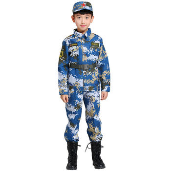 儿童节儿童节儿童迷彩服套装幼儿中小学生海陆空夏令营演出服男女孩