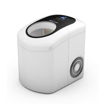 奥克斯(aux)制冰机家用小型迷你25kg商用制冰机奶茶店ktv冰块机方块冰