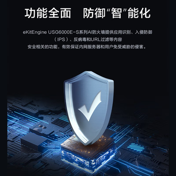华为坤灵USG6000E-S03-AC+ATP3年入侵防御/+反病毒+僵尸网络检测+文件云端威胁鉴定+网页云端威胁鉴定