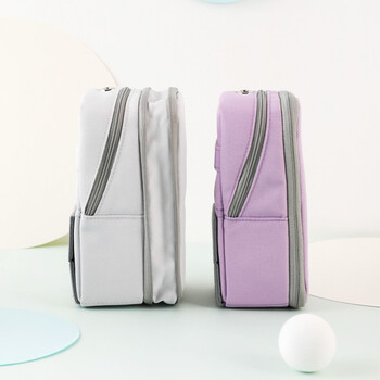 国誉(KOKUYO)【热门商品】学生文具袋手机站立式涤纶笔袋 浅灰 大号90*75(+20)*175mm WSG-PC173LM 国誉(KOKUYO)【热门商品】学生文具袋手机站立式涤纶笔袋 浅灰 大号90*75(+20)*175mm WSG-PC173LM