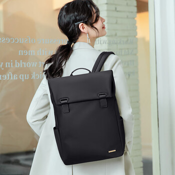 高尔夫（GOLF）双肩电脑包女16英寸手提笔记本包华为商务出差旅行背包书包送女友