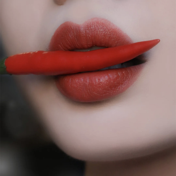 讯妆国际小辣椒口红602色号chili官方chili砖红枫叶红土橘926dubonnet