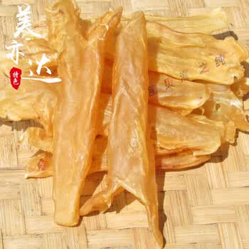 北海鱼肚特级天然野生黄花胶鱼肚干货孕妇滋补鱼胶片100g