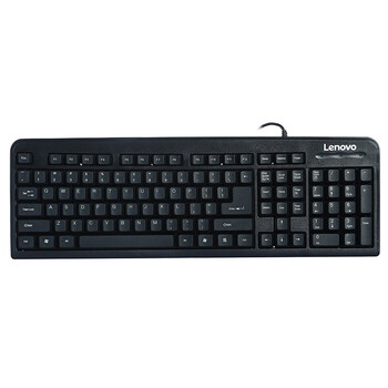 联想（lenovo）有线键盘鼠标套装 键盘 键鼠套装 办公鼠标键盘套装 KM4800键盘 电脑键盘笔记本键盘
