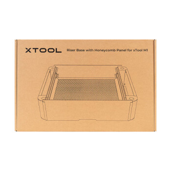 XTOOLM1激光雕刻机蜂窝板铝板智能便携打标机刻字机切割机蜂窝板垫高台