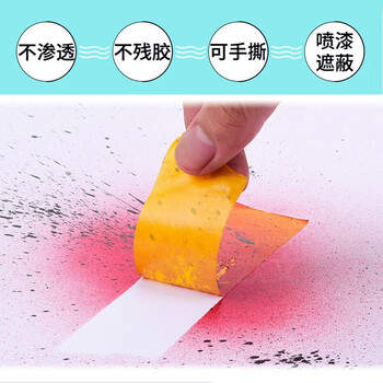 斯图（sitoo）美纹纸胶带拼豆美纹纸美缝胶带易撕不留痕分色和纸胶带弱粘性美纹纸 高粘  40mm*20m3卷装/筒