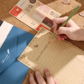 TaTanice 信纸信封套装 生日礼物创意卡片古风情书表白贺卡留言卡复古信笺5信封+10信纸+13个封口贴 TaTanice 信纸信封套装 生日礼物创意卡片古风情书表白贺卡留言卡复古信笺5信封+10信纸+13个封口贴