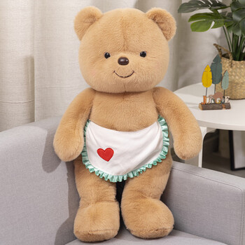 句可新款赛特嘟嘟可爱芝士熊公仔微笑小熊熊毛绒玩偶陪睡创意生日礼物