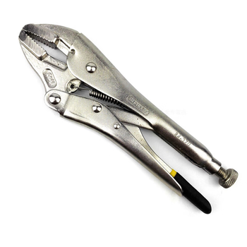 史丹利（STANLEY）大力钳直口加力钳手动压力钳夹钳固定钳子胶柄 7英寸 84-370-23