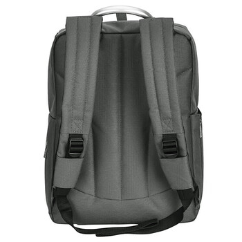 乐上（LEXON）双肩包商务笔记本电脑包14/15.6/16英寸旅行背包时尚男士书包灰色