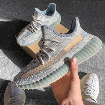 哲绅普休闲鞋新款莆田潮鞋情侣鞋时尚潮流鞋子男库椰子鞋350 卡其蓝