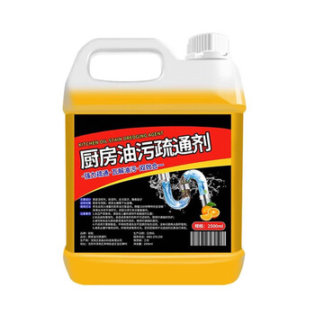 悍前厨房下水道管道油污疏通剂强力溶解堵塞神器油垢K 2500g/1桶