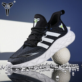 鞋毒蛇曼巴氢风夏季情侣鞋超轻薄透气鞋减震软底跑步鞋 82828砂石黑