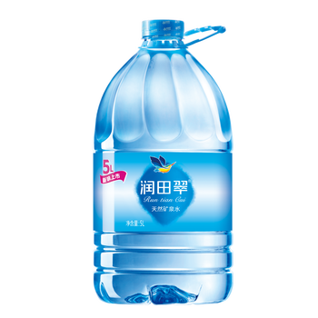 润田翠（runtian） 天然矿泉水 家庭饮用水 大桶装 5L*4桶 整箱装	