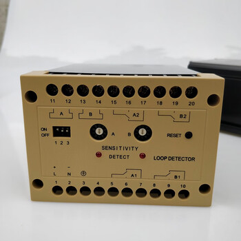 道闸防砸地感车辆检测器单双路停车场地感线圈车走落杆控制器地感