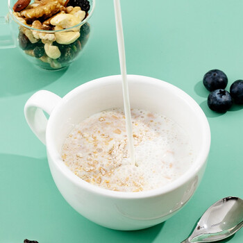 金日禾野牛奶加钙燕麦片600g高钙配方 复合营养麦片早餐代餐独立包装