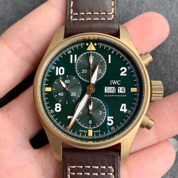 艾奇广州腕表钛金属大飞行员计时自动机械男表机芯马克对版高端下单