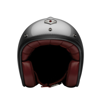 ruby路比ruby可视碳纤维碳布盔3c认证摩托车头盔四季机车越野车赛车 3