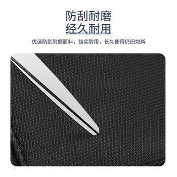 BUBM 电竞键盘包108键樱桃机械键盘罗技雷蛇头戴式耳机包赛睿鼠标外设周边电脑双肩包 BM011D6003 黑色